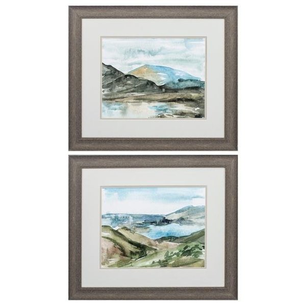 Propac Images Propac Images 2543 Watercolor Views Wall Art - Pack of 2 2543